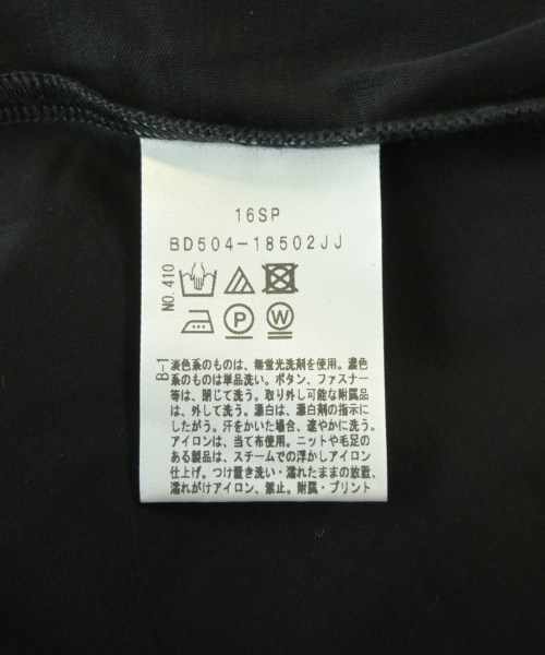 UNTITLED（アンタイトル）Tシャツ・カットソー 黒 サイズ:2(M位) レディース/2200706645057