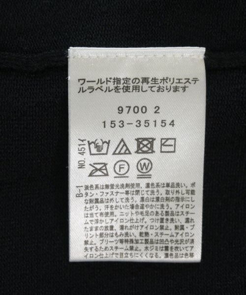 UNTITLED（アンタイトル）カーディガン 黒 サイズ:2(M位) レディース/2200707700052