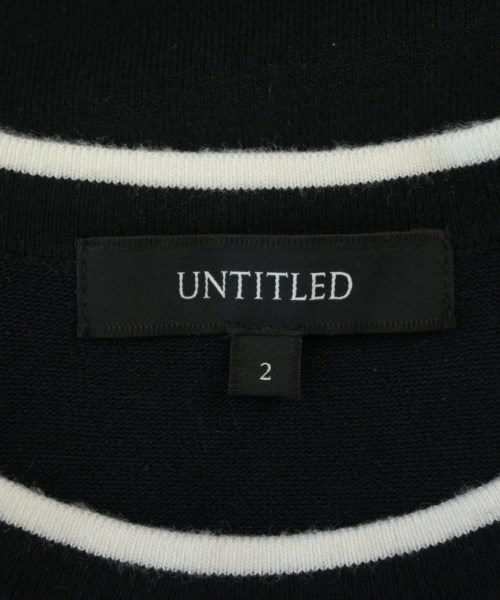 UNTITLED（アンタイトル）ニット・セーター 黒 サイズ:2(M位) レディース/2200707700069