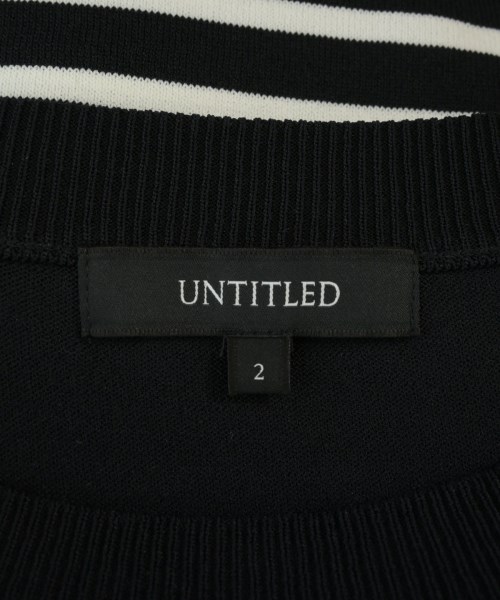 UNTITLED（アンタイトル）ニット・セーター 黒 サイズ:2(M位) レディース/2200707700076
