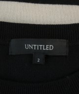 UNTITLED（アンタイトル）ニット・セーター 黒 サイズ:2(M位) レディース/2200707700113