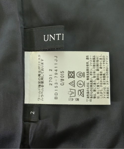 UNTITLED（アンタイトル）ロング・マキシ丈スカート 黒 サイズ:2(M位) レディース/2200708952023