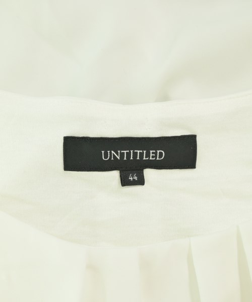 UNTITLED（アンタイトル）ブラウス 白 サイズ:44(XL位) レディース/2200705728027