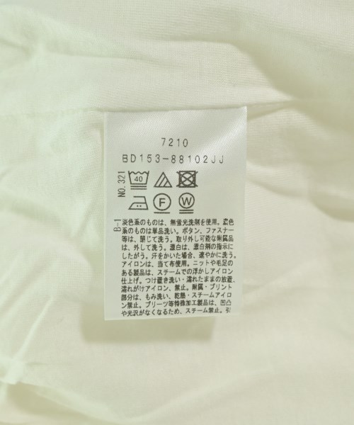 UNTITLED（アンタイトル）ブラウス 白 サイズ:44(XL位) レディース/2200705728027