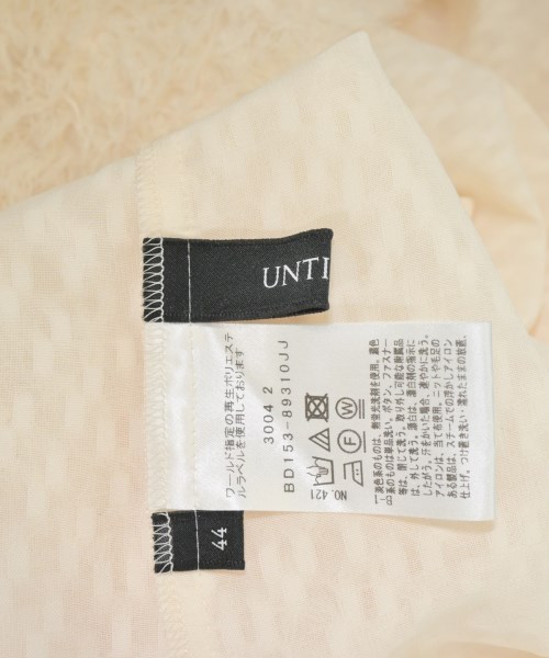 UNTITLED（アンタイトル）ブラウス ベージュ サイズ:44(XL位) レディース/2200705728133