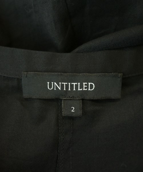 UNTITLED（アンタイトル）ワンピース 黒 サイズ:M レディース/2200710259042