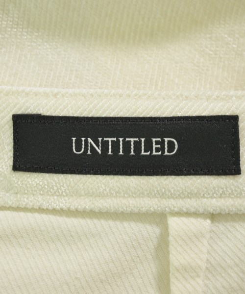 UNTITLED（アンタイトル）ロング・マキシ丈スカート 白 サイズ:M レディース/2200659303035