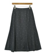 UNTITLED（アンタイトル）ロング・マキシ丈スカート 黒 サイズ:0(XS位) レディース/2200659303066