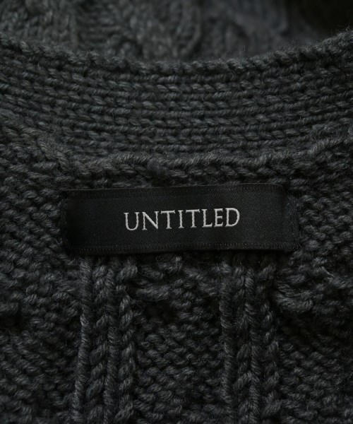 UNTITLED（アンタイトル）カーディガン グレー サイズ:XS レディース/2200659303110