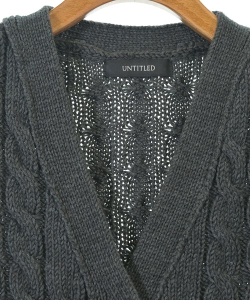 UNTITLED（アンタイトル）カーディガン グレー サイズ:XS レディース/2200659303110