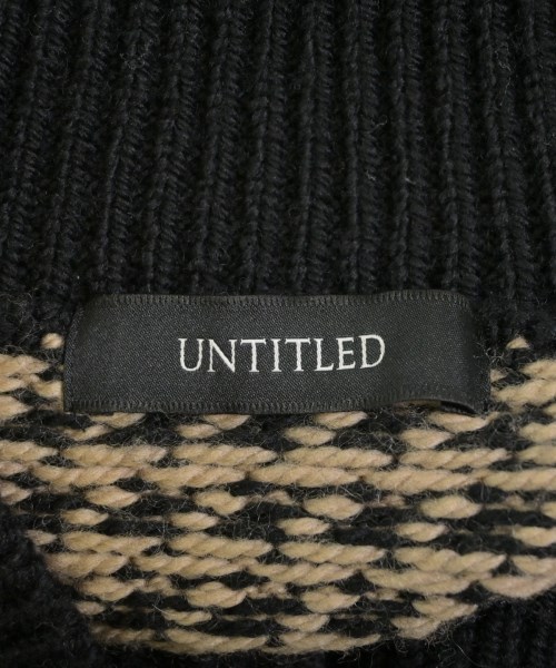 UNTITLED（アンタイトル）ニット・セーター 黒 サイズ:M レディース/2200659303127