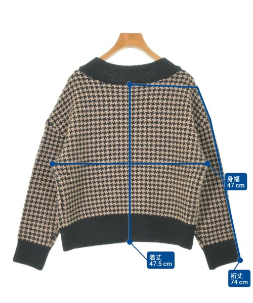 UNTITLED（アンタイトル）ニット・セーター 黒 サイズ:M レディース/2200659303127