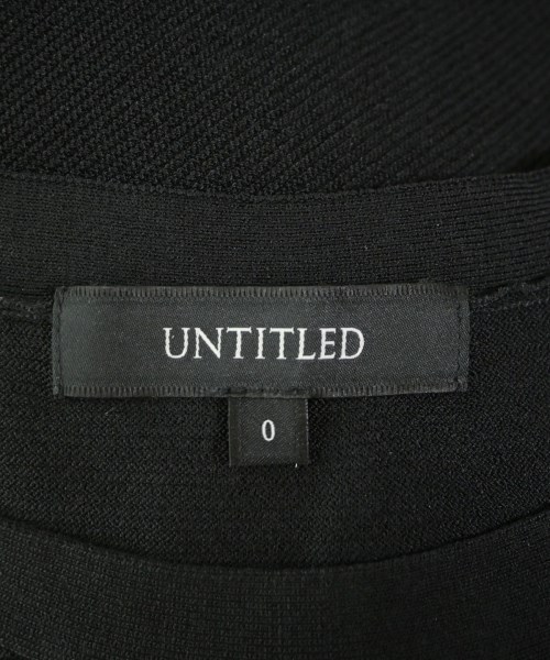 UNTITLED（アンタイトル）ニット・セーター 黒 サイズ:0(XS位) レディース/2200659303134