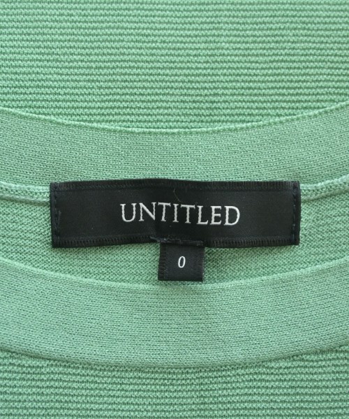 UNTITLED（アンタイトル）ニット・セーター 緑 サイズ:0(XS位) レディース/2200659303141