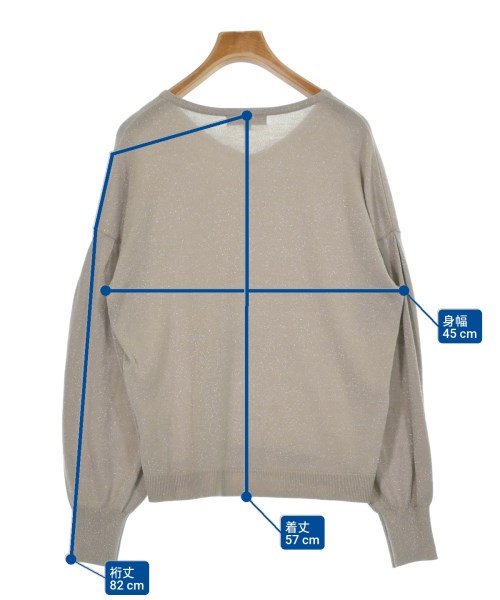 UNTITLED（アンタイトル）ニット・セーター グレー サイズ:4(XL位) レディース/2200662518051