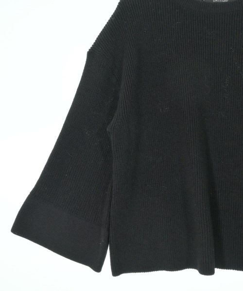 UNTITLED（アンタイトル）ニット・セーター 黒 サイズ:M レディース/2200662559030