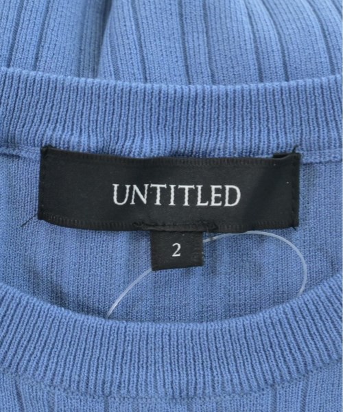 UNTITLED（アンタイトル）ニット・セーター 青 サイズ:2(M位) レディース/2200659342065