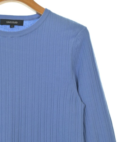UNTITLED（アンタイトル）ニット・セーター 青 サイズ:2(M位) レディース/2200659342065
