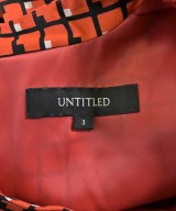 UNTITLED（アンタイトル）ワンピース 赤 サイズ:3(L位) レディース/2200656918072