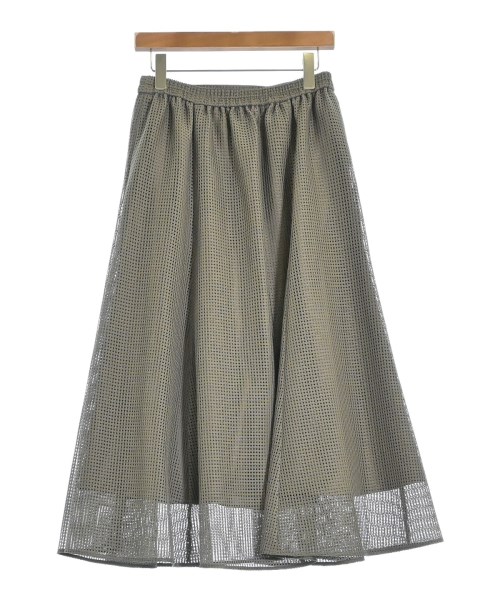 UNTITLED（アンタイトル）ロング・マキシ丈スカート カーキ サイズ:3(L位) レディース/2200659283030