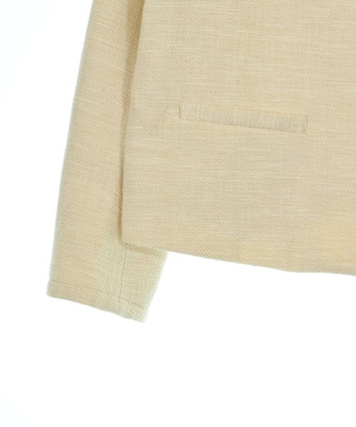 UNTITLED（アンタイトル）ノーカラージャケット 白 サイズ:2(M位) レディース/2200660580050