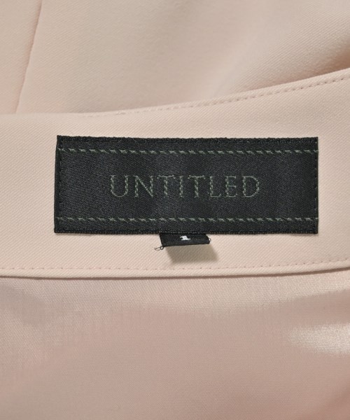 UNTITLED（アンタイトル）ワンピース ピンク サイズ:1(S位) レディース/2200660600130