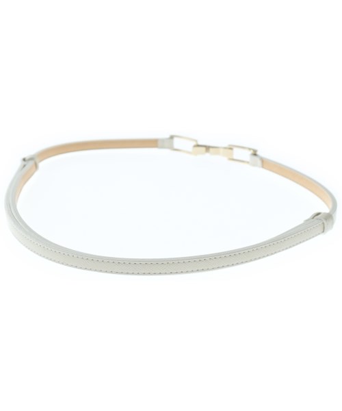 UNTITLED（アンタイトル）ベルト 白 サイズ:- レディース/2200660936055