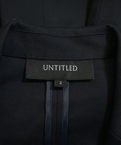 UNTITLED（アンタイトル）テーラードジャケット 紺 サイズ:2(M位) レディース/2200662982036