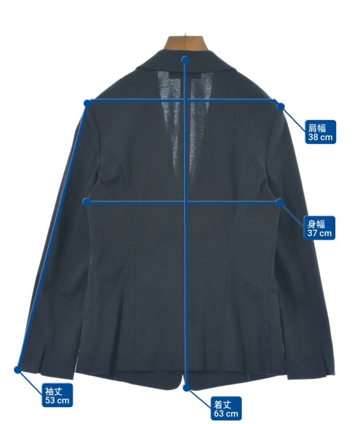 UNTITLED（アンタイトル）テーラードジャケット 紺 サイズ:2(M位) レディース/2200662982036