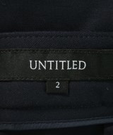 UNTITLED（アンタイトル）スラックス 紺 サイズ:2(M位) レディース/2200662982043