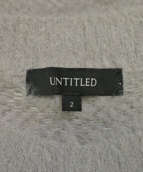 UNTITLED（アンタイトル）ニット・セーター グレー サイズ:2(M位) レディース/2200660271095