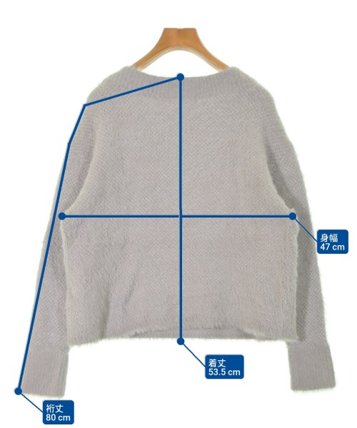 UNTITLED（アンタイトル）ニット・セーター グレー サイズ:2(M位) レディース/2200660271095