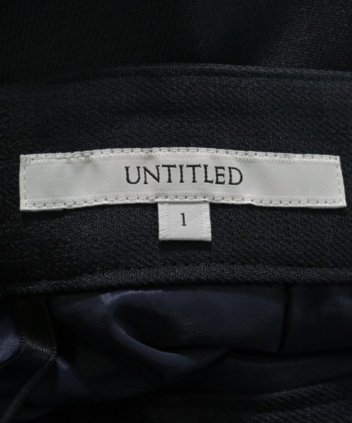 UNTITLED（アンタイトル）ロング・マキシ丈スカート 紺 サイズ:1(S位) レディース/2200660271125