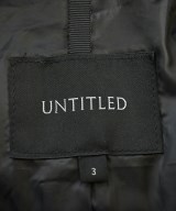 UNTITLED（アンタイトル）ダウンコート 黒 サイズ:3(L位) レディース/2200661053010