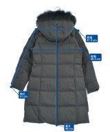 UNTITLED（アンタイトル）ダウンコート 黒 サイズ:3(L位) レディース/2200661053010