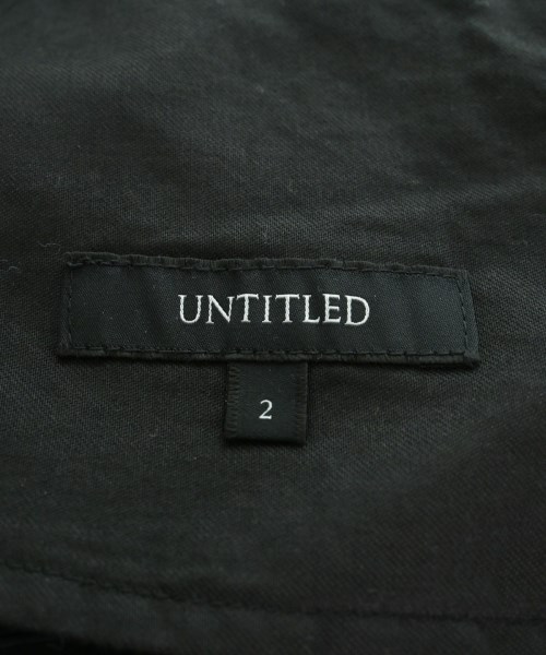 UNTITLED（アンタイトル）カーゴパンツ 黒 サイズ:-(M位) レディース/2200661306123