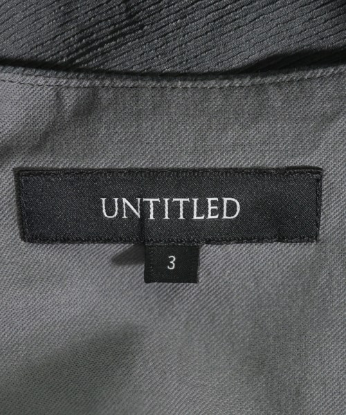UNTITLED（アンタイトル）オールインワン/サロペット グレー サイズ:3(L位) レディース/2200661314012
