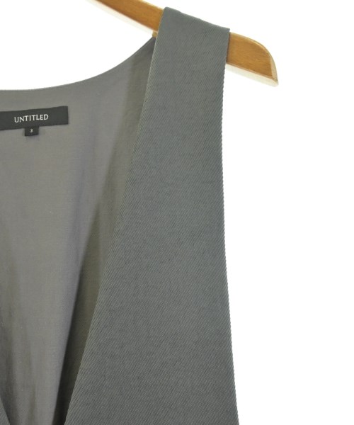 UNTITLED（アンタイトル）オールインワン/サロペット グレー サイズ:3(L位) レディース/2200661314012