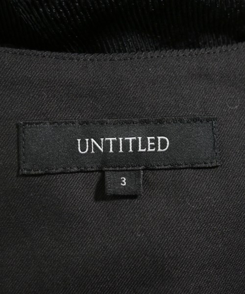 UNTITLED（アンタイトル）オールインワン/サロペット 黒 サイズ:3(L位) レディース/2200661314029