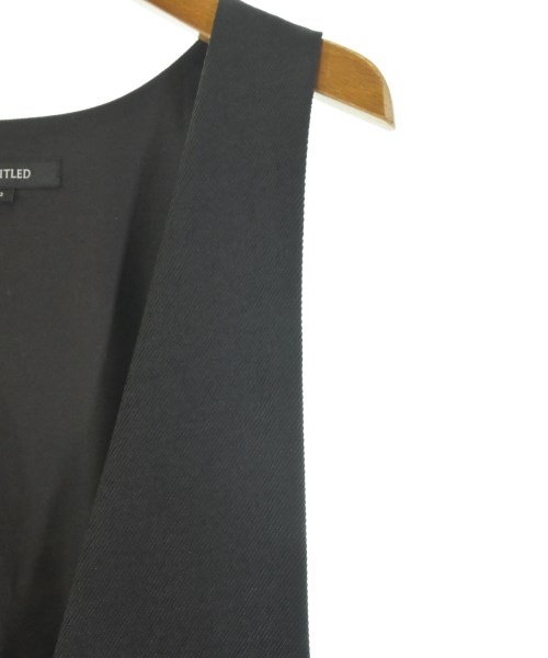 UNTITLED（アンタイトル）オールインワン/サロペット 黒 サイズ:3(L位) レディース/2200661314029