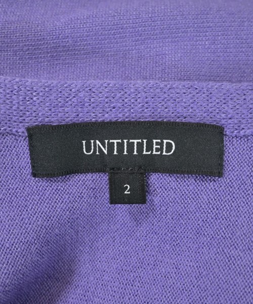 UNTITLED（アンタイトル）ニット・セーター 紫 サイズ:2(M位) レディース/2200661314081