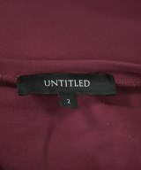 UNTITLED（アンタイトル）Tシャツ・カットソー 赤 サイズ:2(M位) レディース/2200661314098