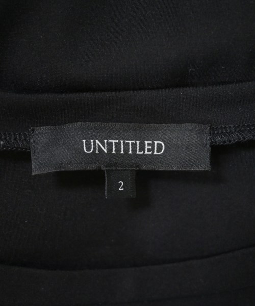 UNTITLED（アンタイトル）Tシャツ・カットソー 黒 サイズ:2(M位) レディース/2200661314104