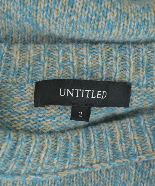 UNTITLED（アンタイトル）ニット・セーター 青 サイズ:2(M位) レディース/2200655681038