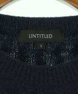 UNTITLED（アンタイトル）ニット・セーター 紺 サイズ:2(M位) レディース/2200662558057