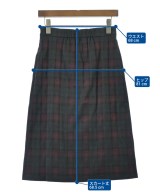 UNTITLED（アンタイトル）ロング・マキシ丈スカート グレー サイズ:M レディース/2200662555025