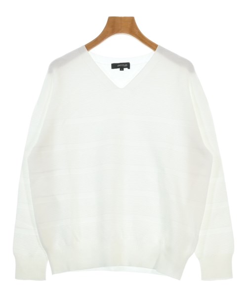 UNTITLED(アンタイトル)ニット・セーター 白 サイズ:2(M位)/2200664877071