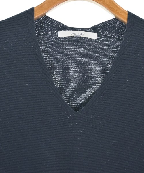 UNTITLED（アンタイトル）ニット・セーター 紺 サイズ:2(M位) レディース/2200664877088