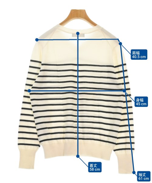 UNTITLED（アンタイトル）ニット・セーター 白 サイズ:3(L位) レディース/2200664877118