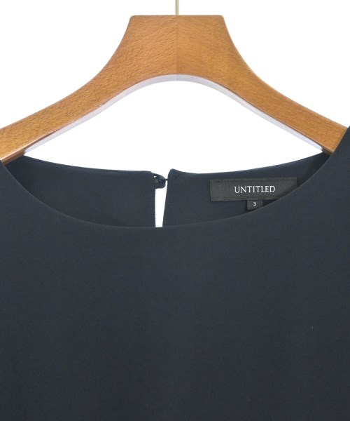 UNTITLED（アンタイトル）ブラウス 紺 サイズ:3(L位) レディース/2200664877132